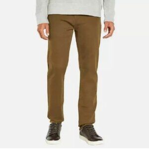 NEW Banana Republic  Men's 38x30 5 Pocket Tan Pants Cotton & Spandex Slim Fit